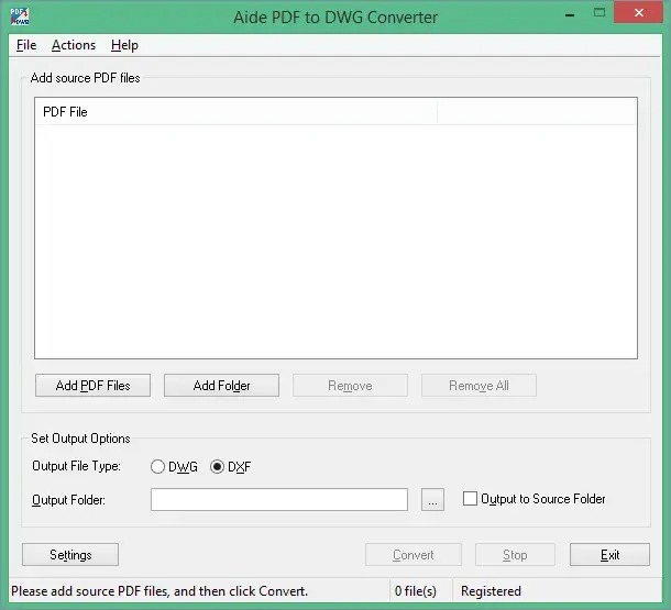 Скачать бесплатно программу Aide PDF to DWG Converter 2023.0 + код активации на PC